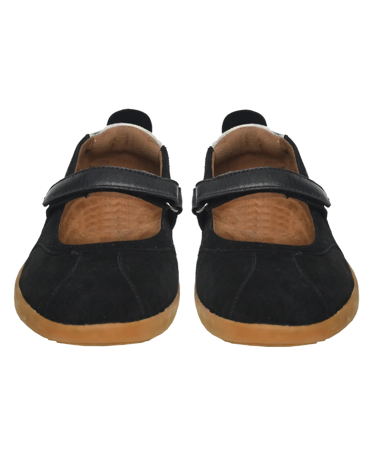 Polaris – Black Suede Mary Jane Comfort Flat