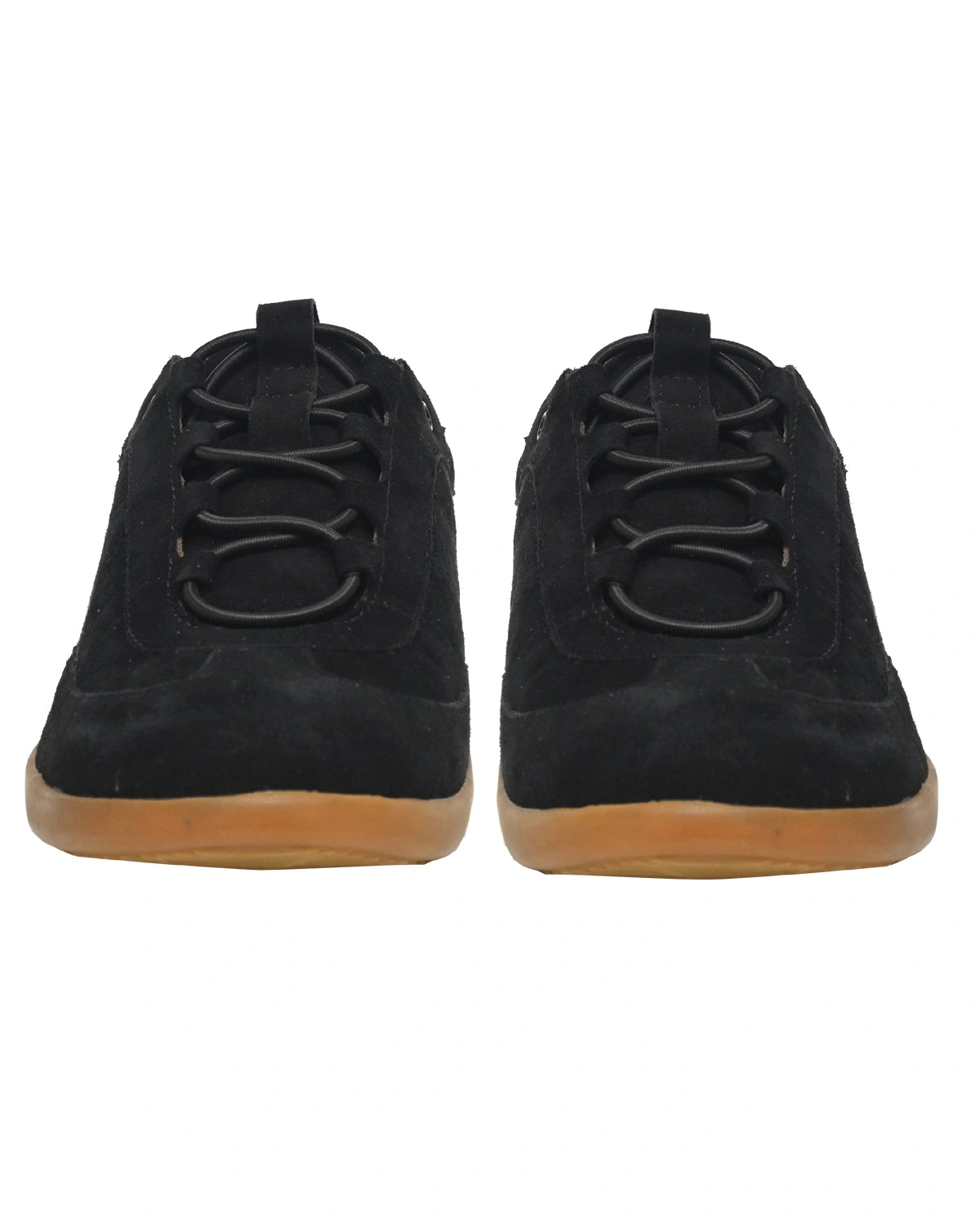 Horizon – Black Suede Easy-Lace Sneaker